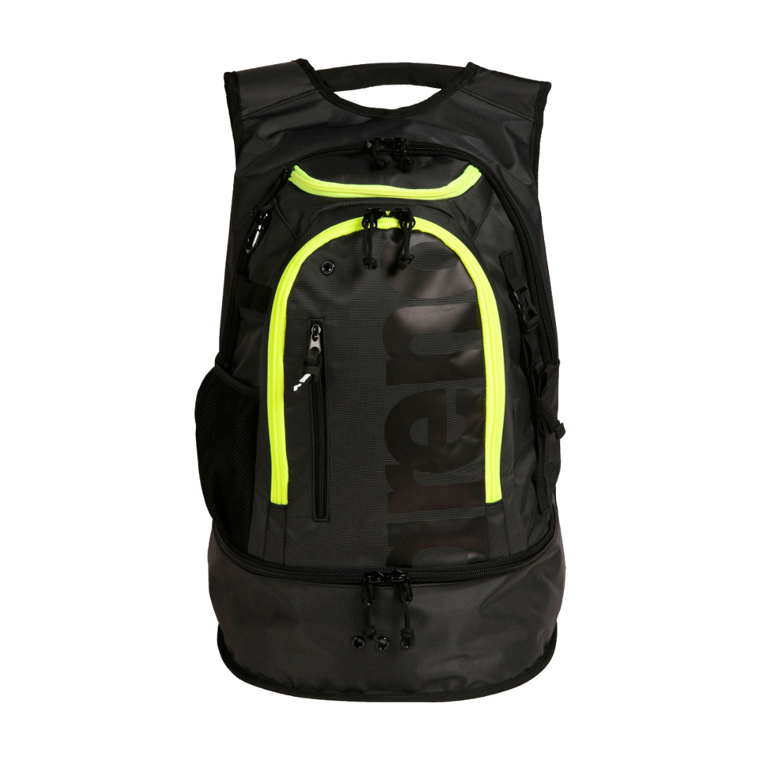 Kuprinė Arena Fastpack 3.0 Dark_Smoke-Neon Yellow