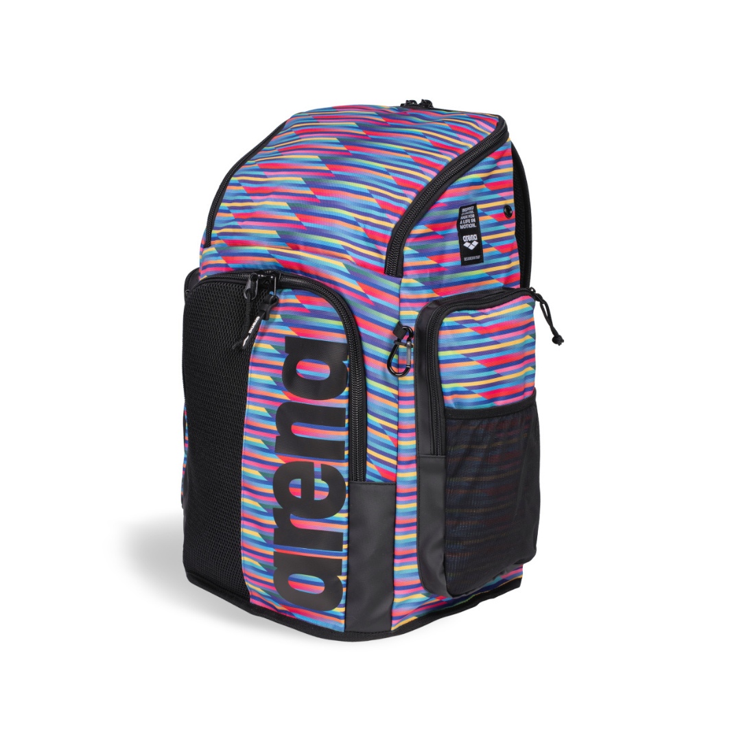 Kuprinė Arena Spiky III Backpack 45 Allover Racing Stripes