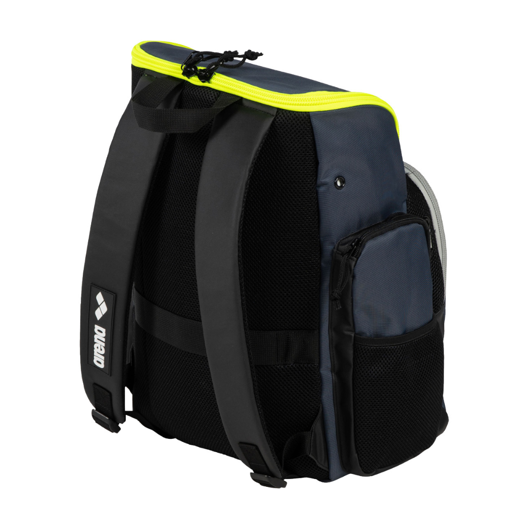 Kuprinė Arena Spiky III Backpack 35 Navy-Neon Yellow