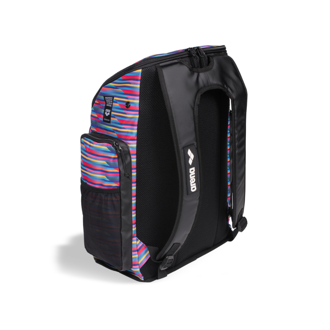 Kuprinė Arena Spiky III Backpack 45 Allover Racing Stripes