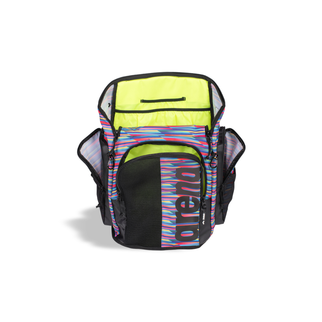 Kuprinė Arena Spiky III Backpack 45 Allover Racing Stripes