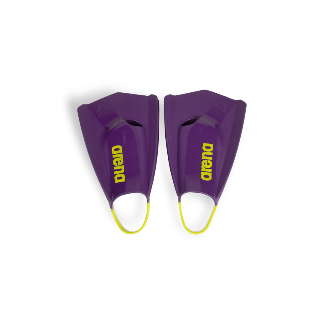 Plaukmenys Arena Powerfin Pro II Plum-Artic Lime
