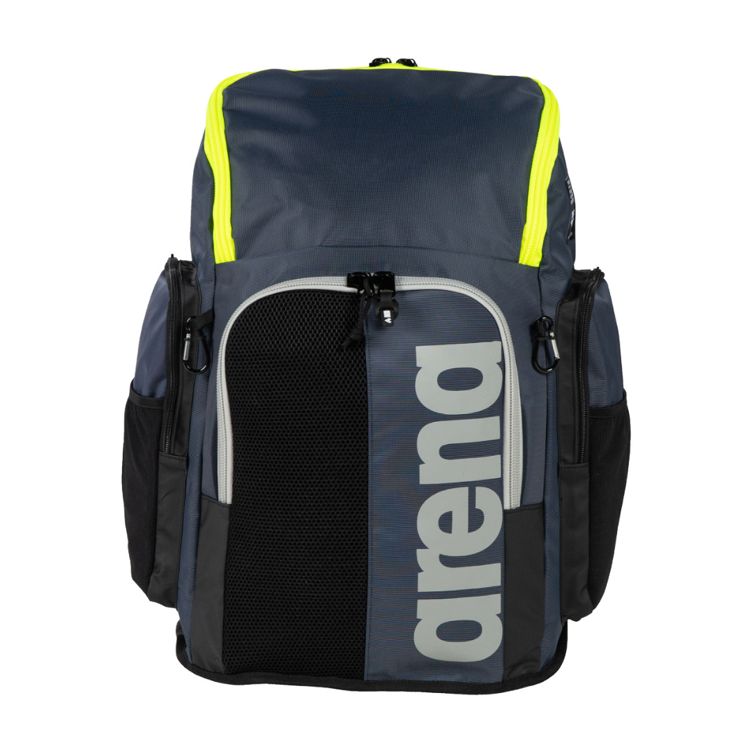 Kuprinė Arena Spiky III Backpack 45 Navy-Neon_Yellow