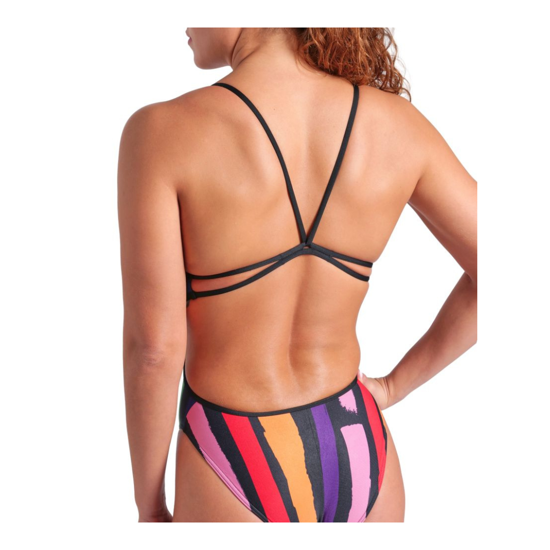 Kostiumėlis Arena "Painters Stripe" Black Multi Black