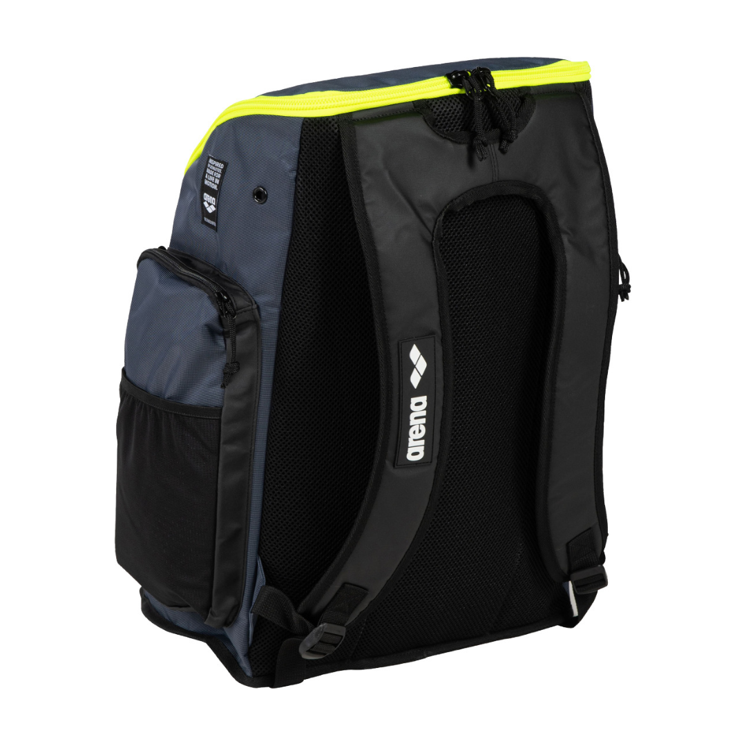 Kuprinė Arena Spiky III Backpack 45 Navy-Neon_Yellow