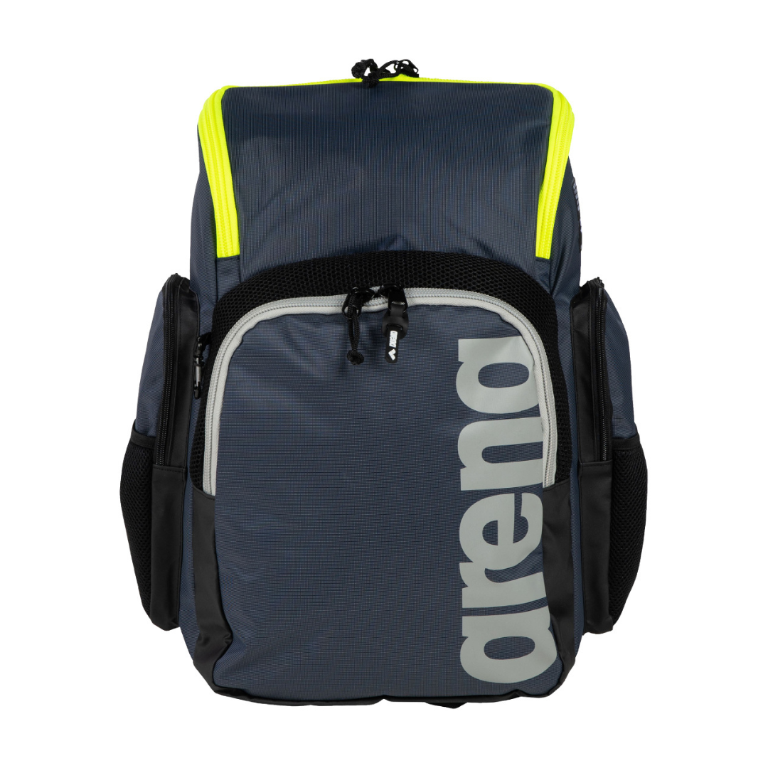 Kuprinė Arena Spiky III Backpack 35 Navy-Neon Yellow