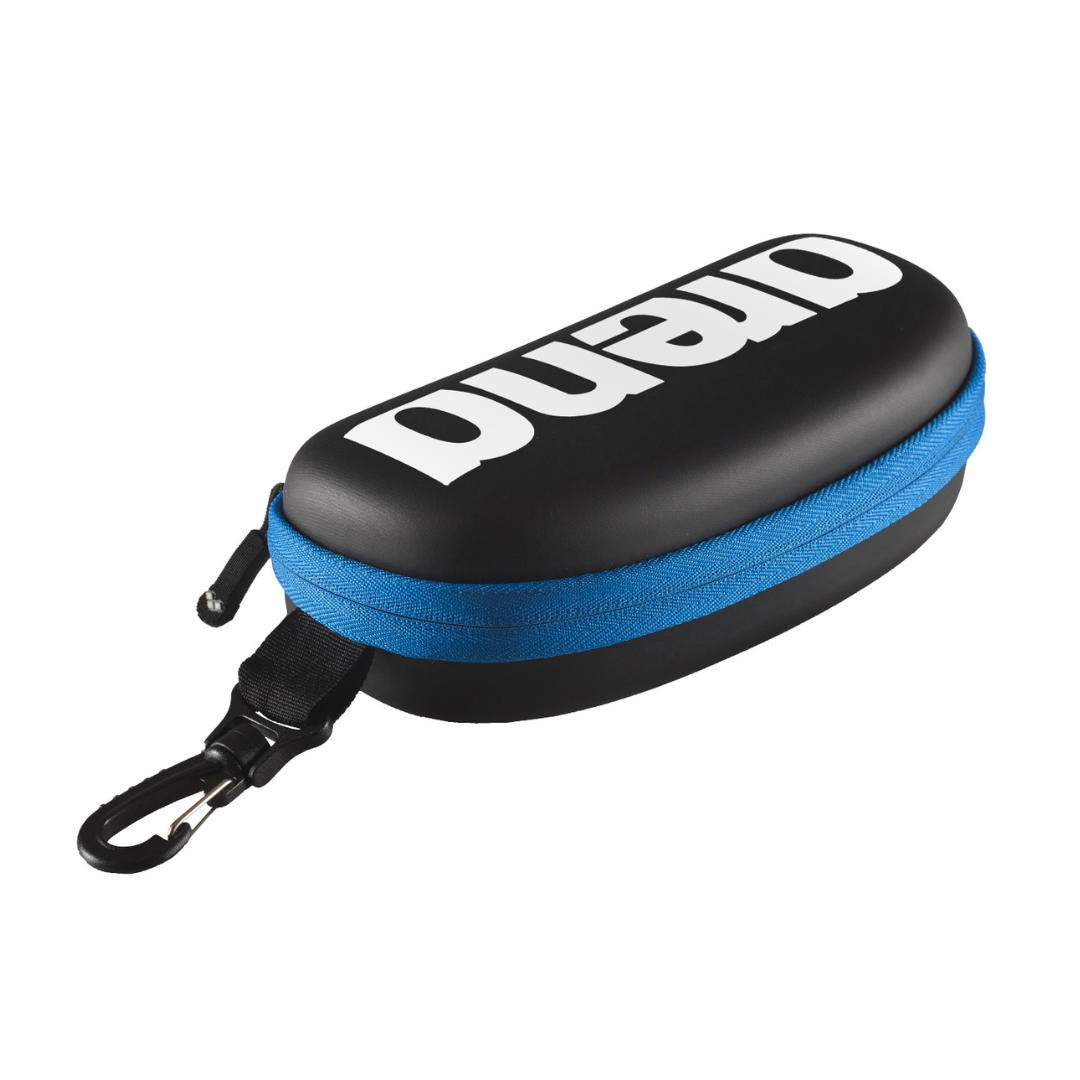 Plaukimo akinių dėklas Arena Black, Royal blue