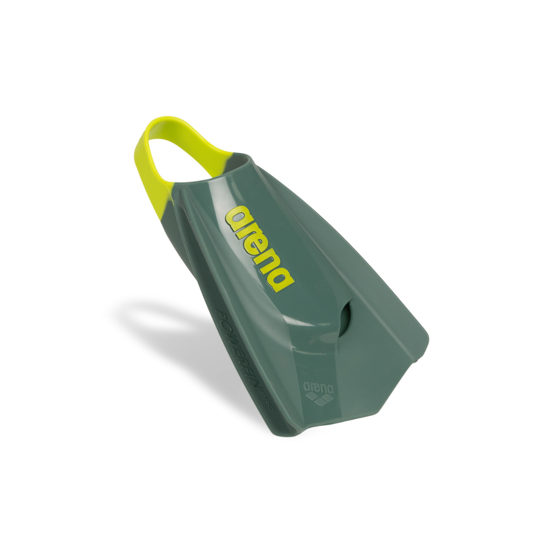Plaukmenys Arena Powerfin Pro II Sage-Artic Lime